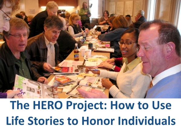 Group of people participating in the HERO project