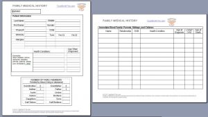 The Together in This Family Medical History Form